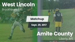 Matchup: West Lincoln vs. Amite County  2017