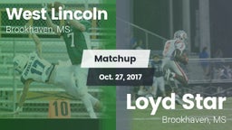 Matchup: West Lincoln vs. Loyd Star  2017