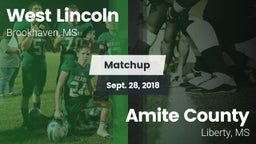 Matchup: West Lincoln vs. Amite County  2018