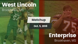 Matchup: West Lincoln vs. Enterprise  2018