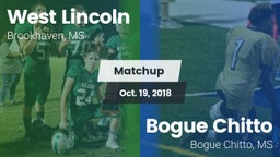 Matchup: West Lincoln vs. Bogue Chitto  2018