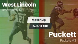 Matchup: West Lincoln vs. Puckett  2019