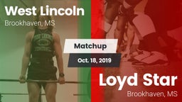 Matchup: West Lincoln vs. Loyd Star  2019