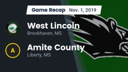 Recap: West Lincoln  vs. Amite County  2019