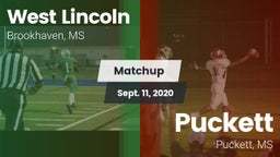 Matchup: West Lincoln vs. Puckett  2020