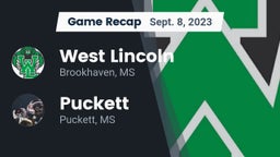 Recap: West Lincoln  vs. Puckett  2023