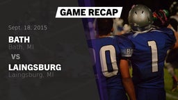 Recap: Bath  vs. Laingsburg  2015