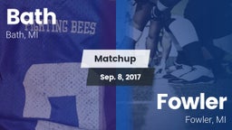 Matchup: Bath vs. Fowler  2017