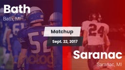 Matchup: Bath vs. Saranac  2016