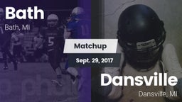 Matchup: Bath vs. Dansville  2017