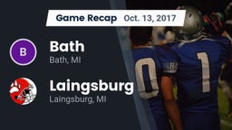 Recap: Bath  vs. Laingsburg 2017