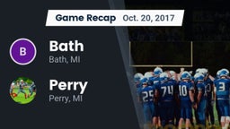 Recap: Bath  vs. Perry  2017