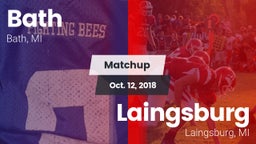 Matchup: Bath vs. Laingsburg 2018