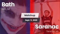 Matchup: Bath vs. Saranac  2020