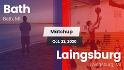 Matchup: Bath vs. Laingsburg 2020