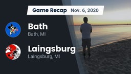 Recap: Bath  vs. Laingsburg 2020