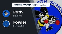 Recap: Bath  vs. Fowler  2021