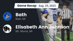 Recap: Bath  vs. Elisabeth Ann Johnson  2022