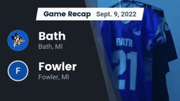 Recap: Bath  vs. Fowler  2022
