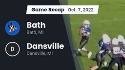 Recap: Bath  vs. Dansville  2022