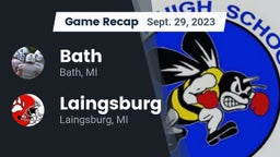 Recap: Bath  vs. Laingsburg  2023