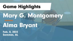 Mary G. Montgomery  vs Alma Bryant  Game Highlights - Feb. 8, 2023