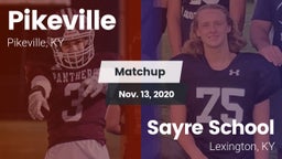Matchup: Pikeville vs. Sayre School 2020