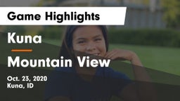 Kuna  vs Mountain View  Game Highlights - Oct. 23, 2020