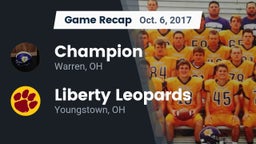 Recap: Champion  vs. Liberty Leopards 2017