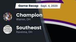 Recap: Champion  vs. Southeast  2020