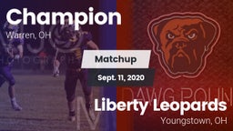 Matchup: Champion vs. Liberty Leopards 2020