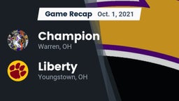 Recap: Champion  vs. Liberty  2021