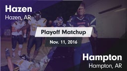 Matchup: Hazen vs. Hampton  2016
