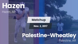 Matchup: Hazen vs. Palestine-Wheatley  2017