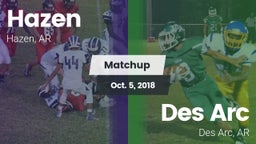 Matchup: Hazen vs. Des Arc  2018