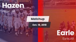 Matchup: Hazen vs. Earle  2018