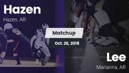Matchup: Hazen vs. Lee  2018