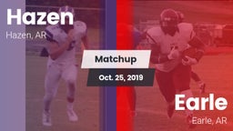 Matchup: Hazen vs. Earle  2019