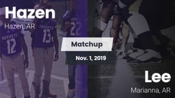 Matchup: Hazen vs. Lee  2019