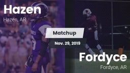 Matchup: Hazen vs. Fordyce  2019