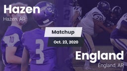Matchup: Hazen vs. England  2020