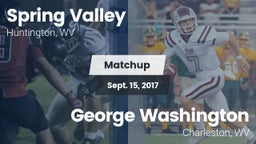 Matchup: Spring Valley vs. George Washington  2017