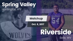 Matchup: Spring Valley vs. Riverside  2017