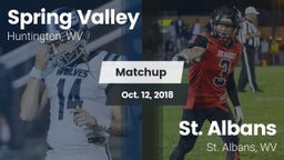 Matchup: Spring Valley vs. St. Albans  2018