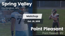 Matchup: Spring Valley vs. Point Pleasant  2018