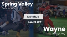 Matchup: Spring Valley vs. Wayne  2019