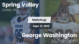 Matchup: Spring Valley vs. George Washington  2019