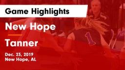 New Hope  vs Tanner  Game Highlights - Dec. 23, 2019
