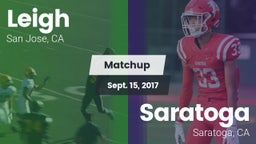 Matchup: Leigh vs. Saratoga  2017