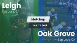 Matchup: Leigh vs. Oak Grove  2017